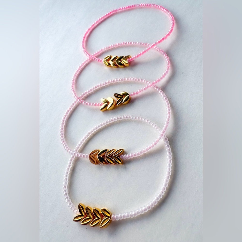 Ombré Stackable Beaded Bracelets